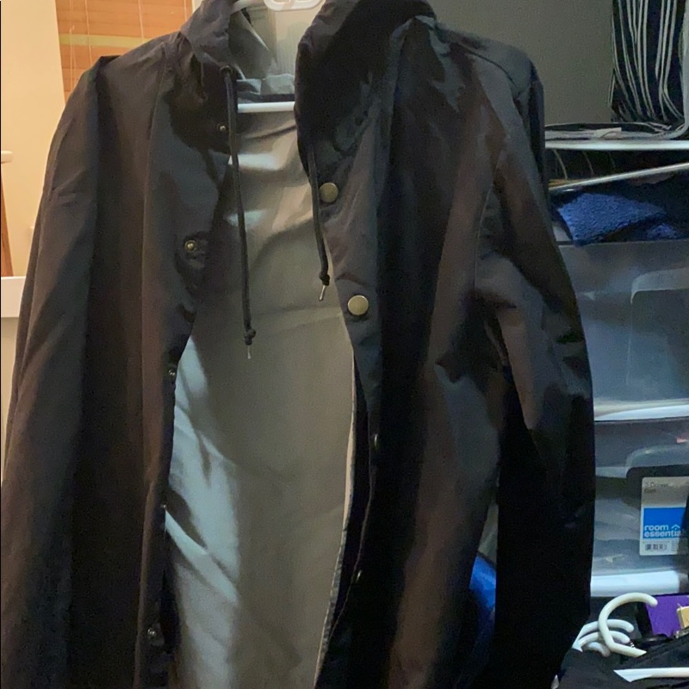 Men rain jacket